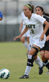 college soccer player Navy Kaylie Davidson