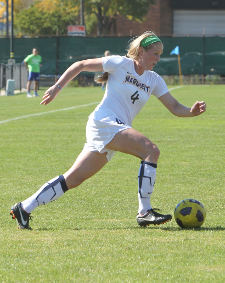 college soccer player marquette maegan kelly