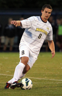 college soccer player Andy Huftalin