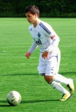 Marco Bustos, Vancouver Whitecaps, boys club soccer