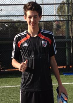 Michael Suchy, boys club soccer, River Plate