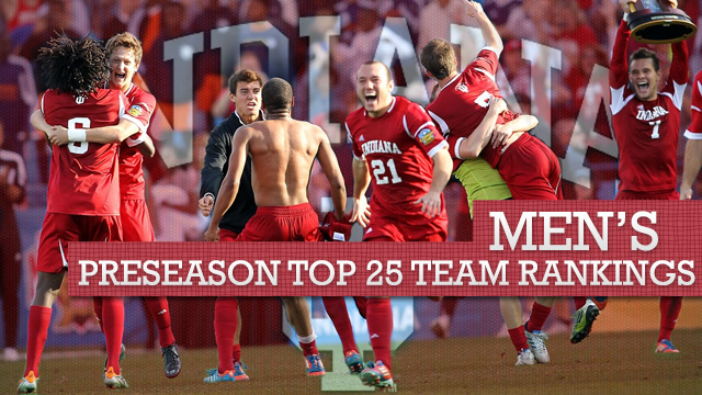 Top 25 Men’s College Soccer Teams Released