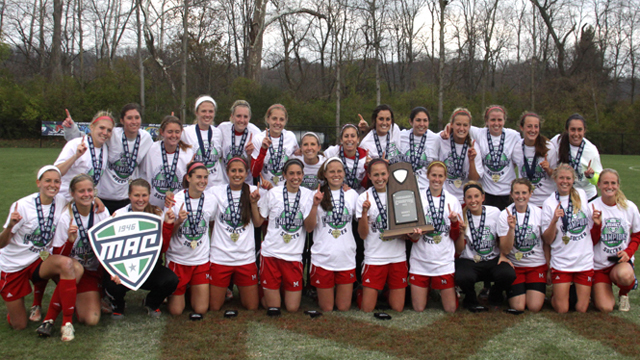 RedHawks Dominate Rider to Advance in NCAA Tournament - Mid-American  Conference