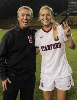 Courtney Verloo, Stanford, womens college soccer