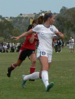 Camille Bassett, girls club soccer, Central Arkansas