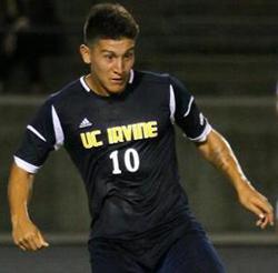 Enrique Cardenas, UC Irvine, college soccer