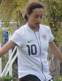 Mia Hoen-Beck, girls club soccer, McLean Youth Soccer