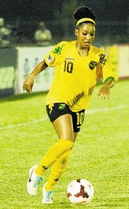 Felicia Davidson Jamaica soccer