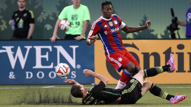 MLS All-Stars top Bayern 2-1 in hot affair