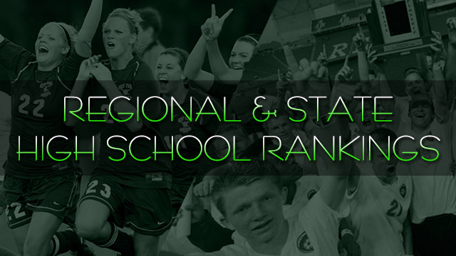 Region, State HS Rankings: September 8
