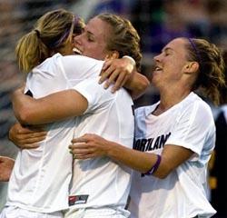 Portland women's college soccer players.