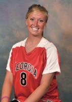 Geogia women's college soccerp player Natalie Farley.