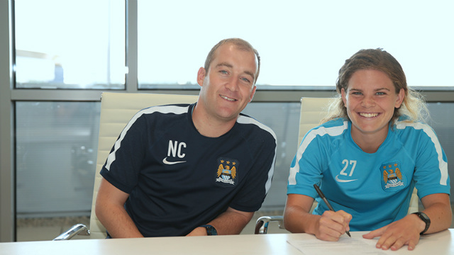Corboz joins Manchester City WFC