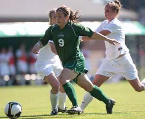 Michigan State women's soccer player Lauren Hill.