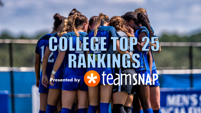 TDS Women's Division I Top 25: Oct. 23