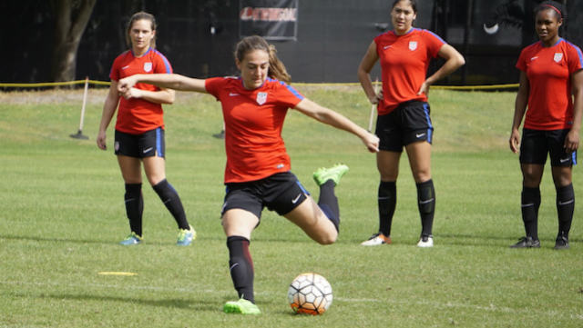 U18 WNT ends 2017 with California camp