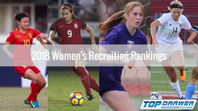 2018 Women's Recruiting Rankings: April