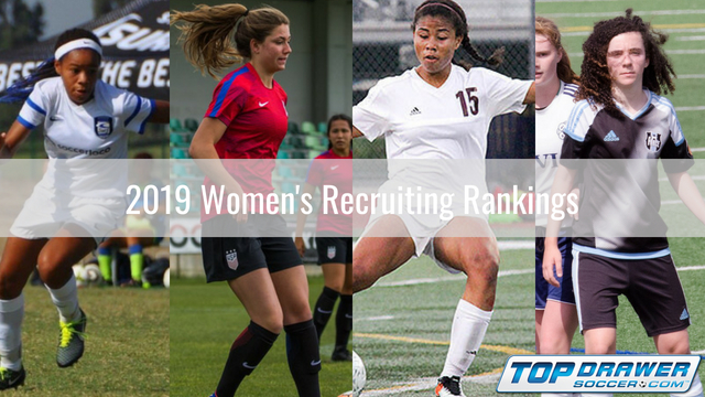 2019 Women's Recruiting Rankings: August