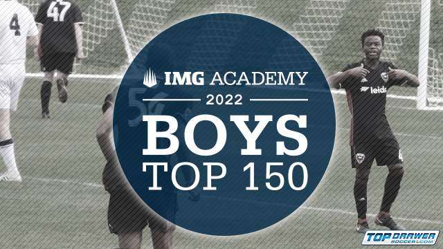 Img Top 150 Players Boys Class Of 2022 Club Soccer Youth Soccer