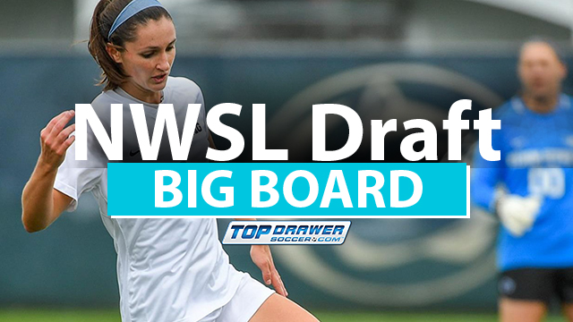 2020 NWSL College Draft Big Board