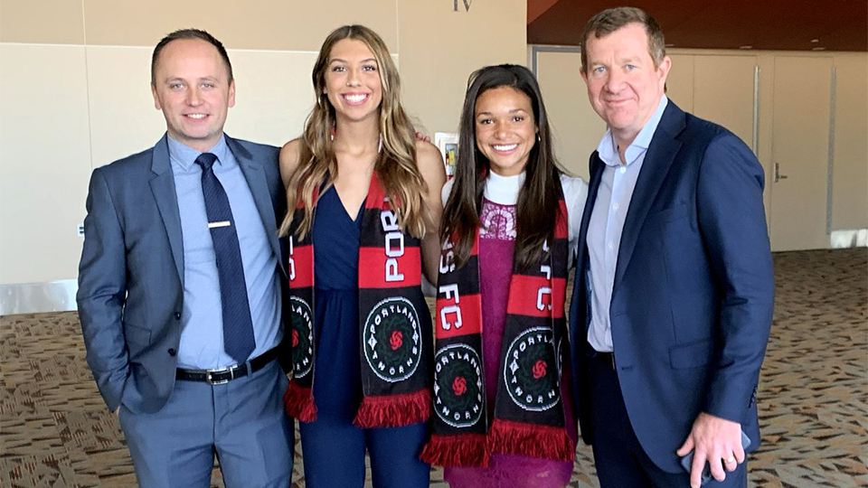 Winners from the 2020 NWSL College Draft