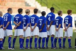 Creighton men's college soccer team.
