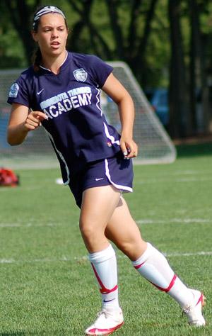 girls club soccer player Kylie Schwarz