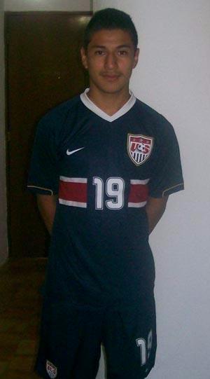 Elite club soccer player Kevin Labastida.