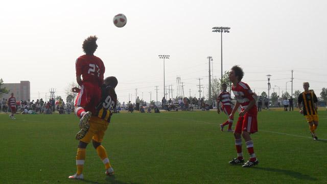 FC Dallas U15s to semis on Dmitriakov strike