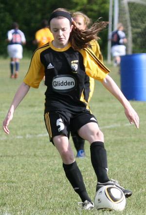 girls youth club soccer player Rose Lavelle