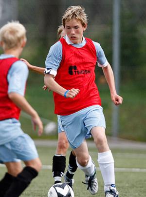 boys youth club soccer player sebastian clark