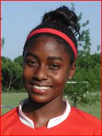 Elite club soccer player Natasha Anasi.