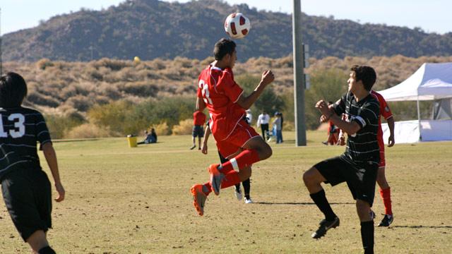 Head butt, pushing leads to red cards