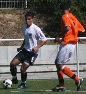 Elite boys club soccer player Soony Saad.