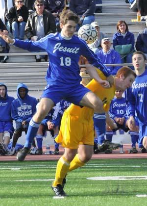 Elite boys club soccer player Patrick Mullins.