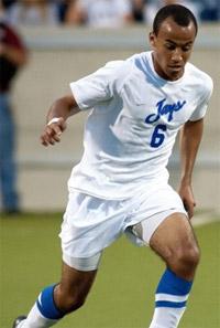men's college soccer player dion acoff