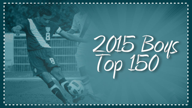 2015 Top 150 Boys released for first time