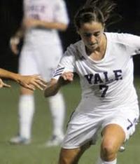Yale women's college soccer player melissa gavin