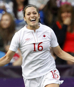 college soccer player Jonelle Filigno Canada
