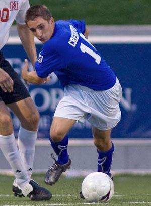 duke men's college soccer player ryan finley