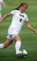college soccer player Iowa Allie Adam