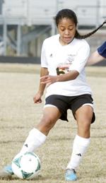 girls club soccer player dominique martinez