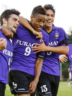 Bobby Edet college soccer Furman