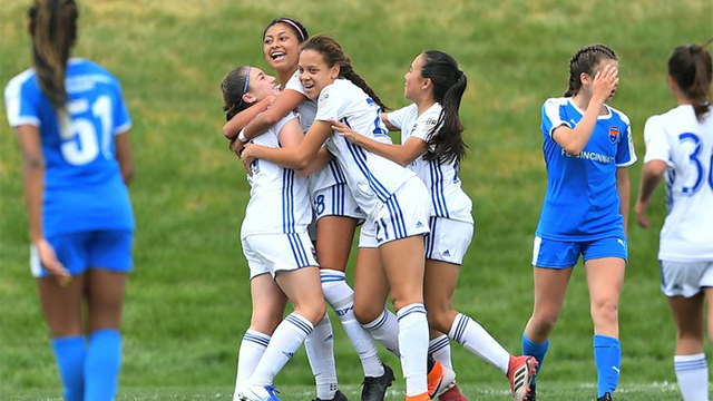 Girls DA Spring Showcase: U14/15 Best XI