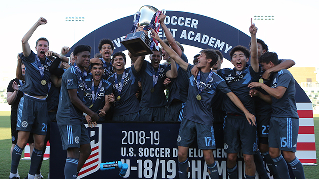 Solar, NYCFC win Boys DA national titles