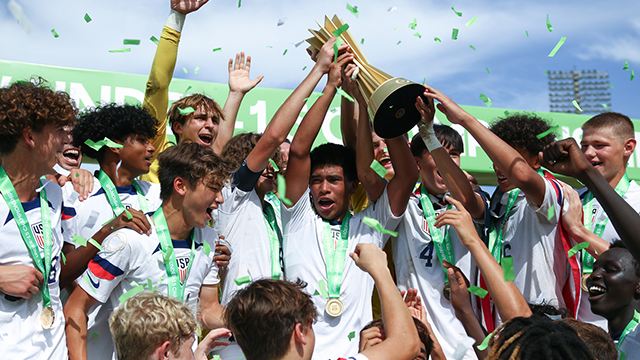 Top U.S. U15 BNT Performers at Concacaf