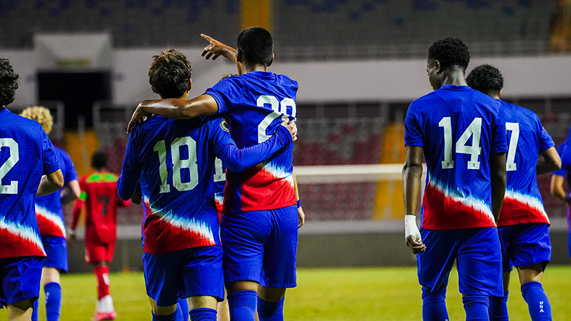 U.S. U17 MNT Top St. Kitts & Nevis 7-0