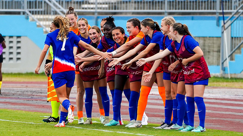 U.S. U17 WNT Beats Honduras 7-0