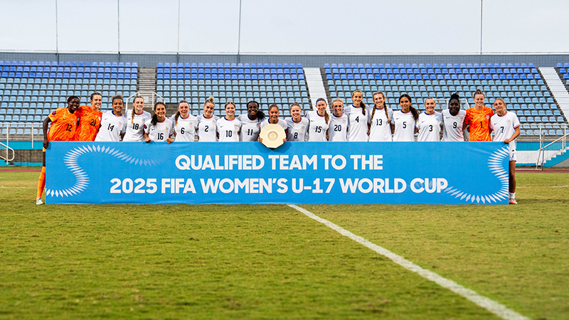 U17 WNT Qualifies for 2025 World Cup