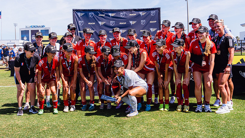 Girls Academy Red Wins Gen. adidas Cup